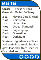 mai tai drink recipe