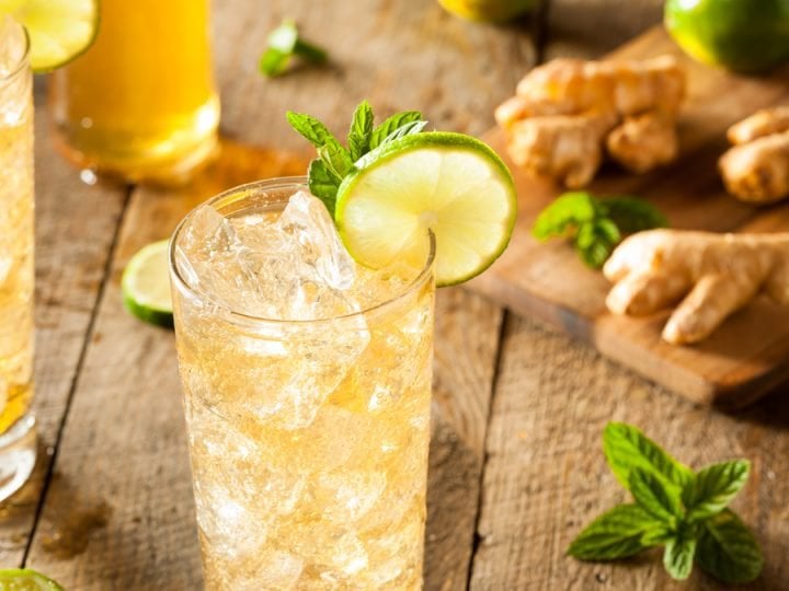 How to make a whisky and ginger ale drink