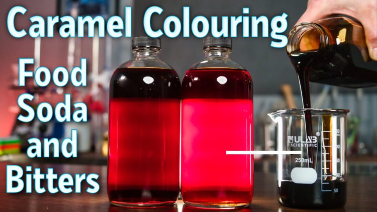 Caramel colouring for food, soda and bitters.