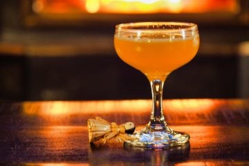 Recipe for a Fallen Angel Cocktail, similar to a Gin Fix or Southside