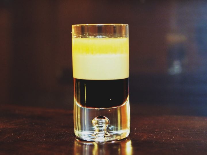 Ingredient list and recipe for the popular B52 Shot