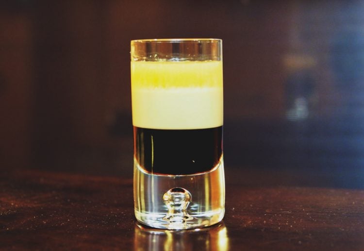Ingredient list and recipe for the popular B52 Shot