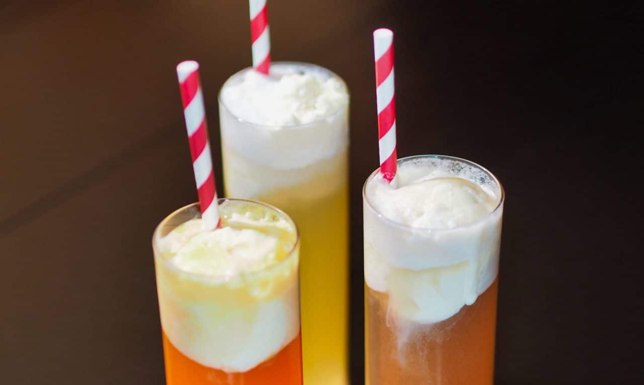 Cream Soda Flavours made with ice cream