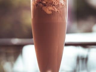 Chocolate Malt Milkshake